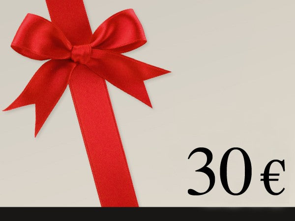 30 Euro Geschenkgutschein zum Drucken