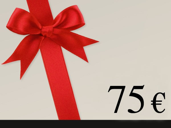 75 Euro Geschenkgutschein zum Drucken