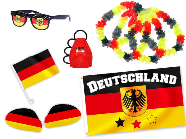 9-teiliges Deutschland Fanset Fanpaket FP-01