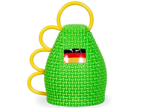 2 Stück Alsino Caxirola Deutschland CAX-DE03 WM   Caxixi Maracas Fanartikel Rassel