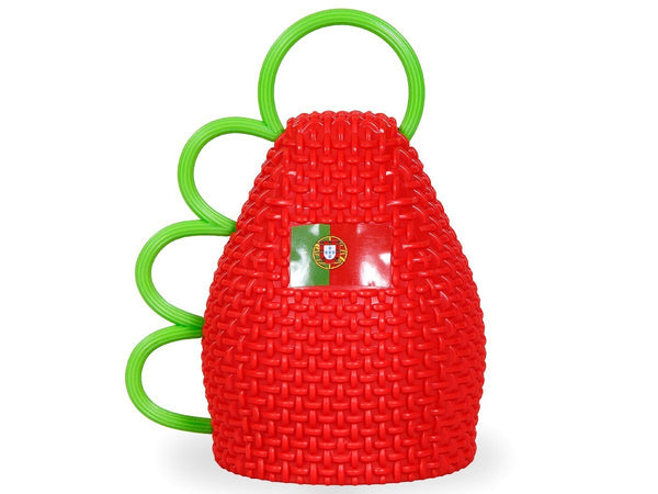 6 Stück Caxirola Portugal WM   Caxixi Maracas Fanartikel Rassel