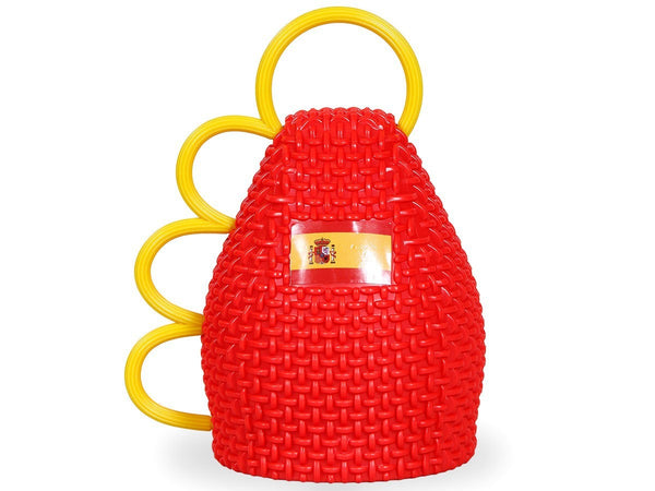 6 Stück Caxirola Spanien WM Caxixi Maracas Fanartikel Rassel