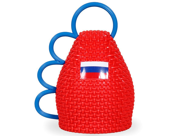 4 Stück Caxirola Russland WM Caxixi Maracas Fanartikel Rassel