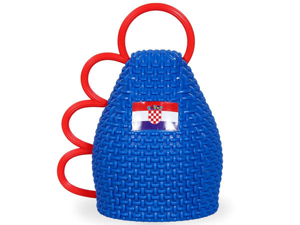 6 Stück Caxirola Kroatien WM Caxixi Maracas Fanartikel Rassel