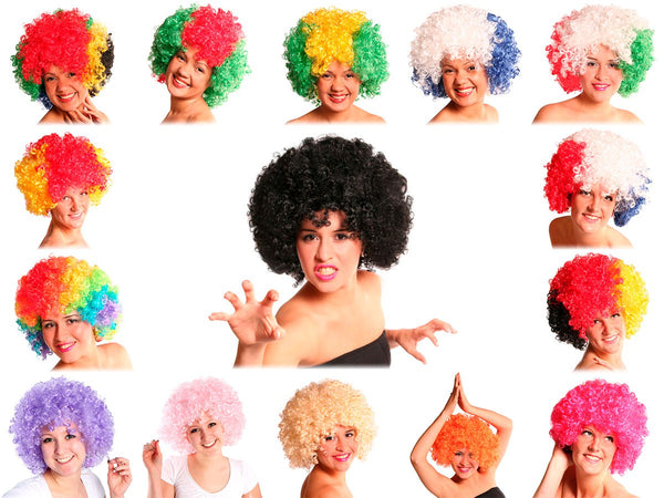 Afro Perücke im Strubbel Look