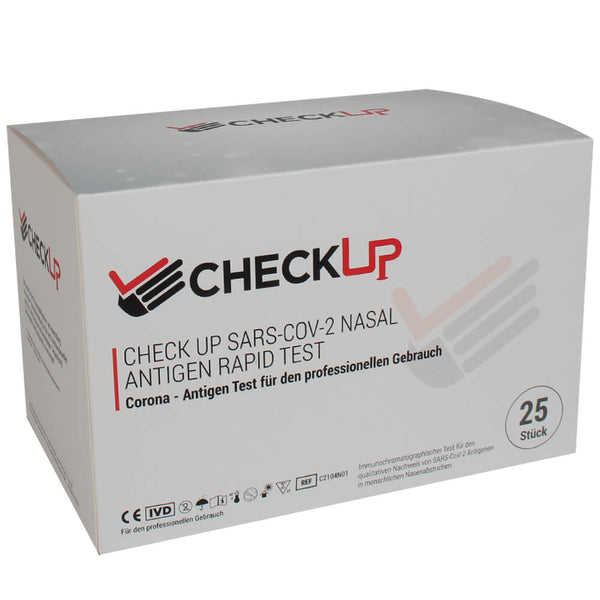 CST-012 CheckUP Professional Test  Corona Antigen Schnelltest Kit 25 Stück / Box