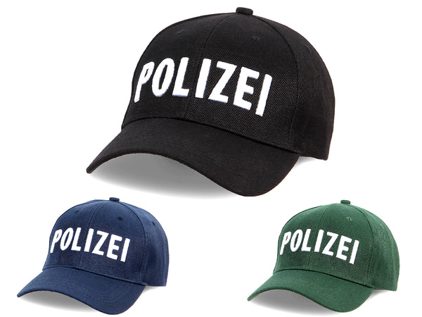 Baseball Cap Polizei Motiv Baumwolle
