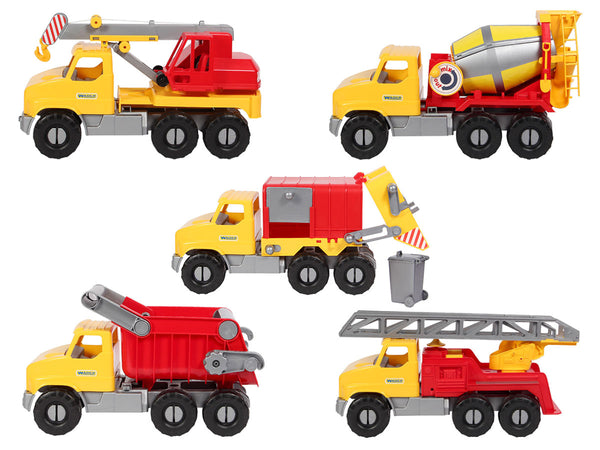 City Truck Baustellenfahrzeuge Spielzeug groß ca. 40 x 20 cm