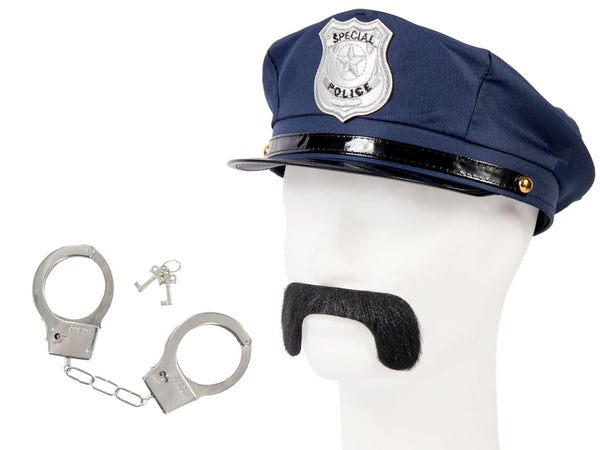Cop Polizei Outfit Fasching Verkleidung