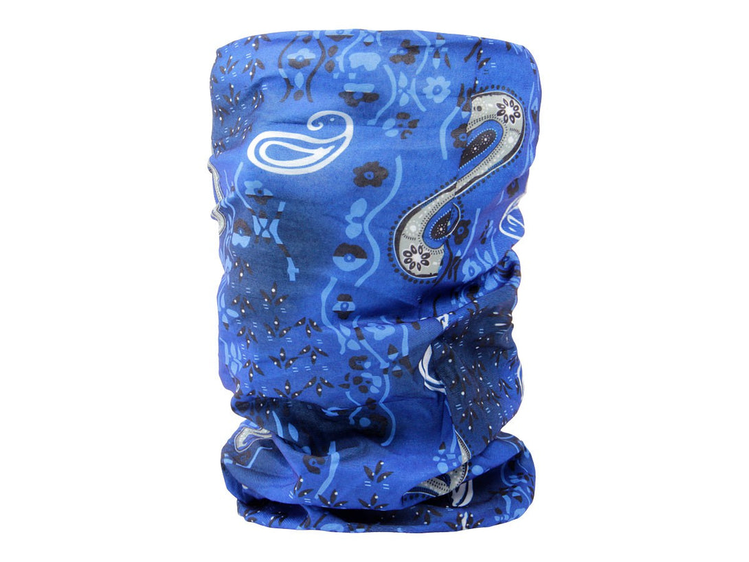 Multifunktionstuch blau