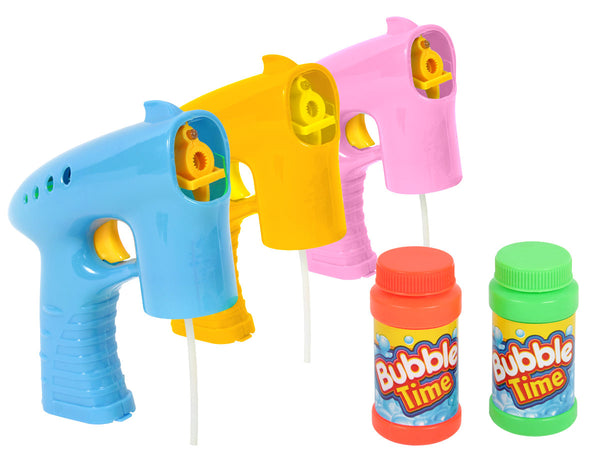 Bubble Gun autom. Seifenblasenpistole