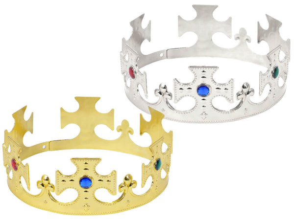 Alsino Königskrone in Goldoptik verziert