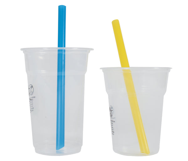 Bubble Tea Zubehör Set Becher 300 ml 500 ml 10 - 50 Stück für Fruchtperlen Perlen Tee - Starterset Kit