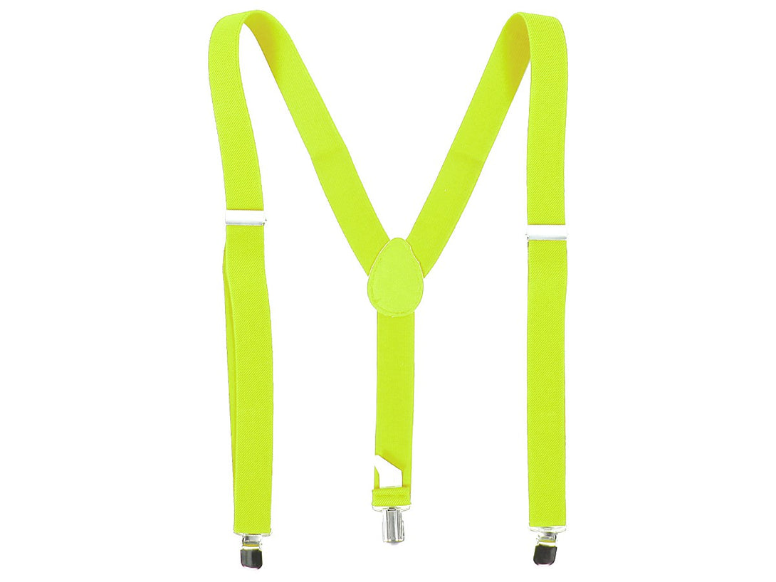 Hosenträger neon gelb