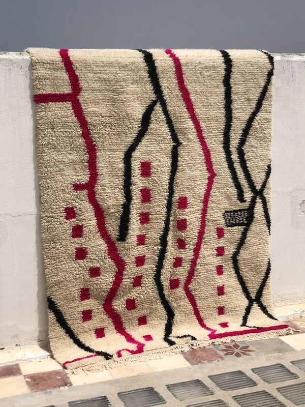 Beni Ourian Berberteppich 150x 250cm-0003