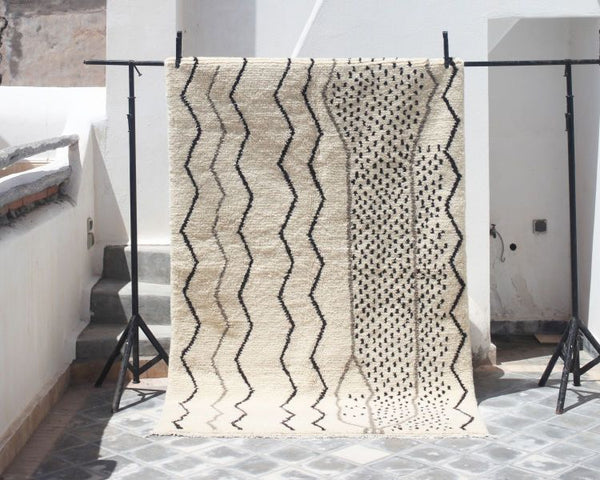 Beni Ourian Berberteppich 150 x 250 cm-0047