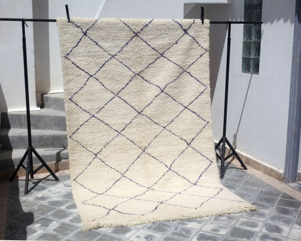 Beni Ourian Berberteppich 160 x 260 cm-0042